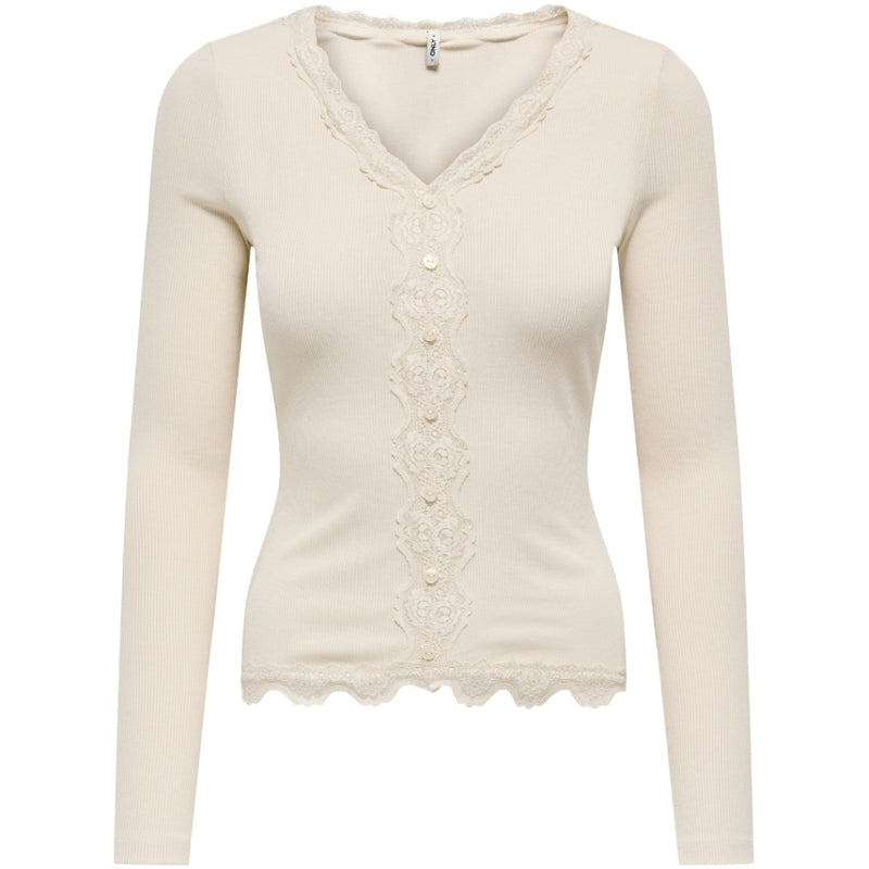 ONLY ONLY DAM BLOUS ONLENEA Blouse Birch Pearl buttons