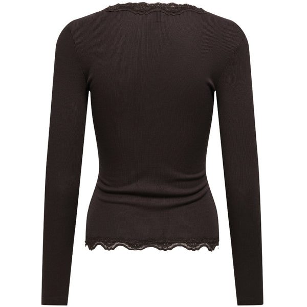 ONLY ONLY DAM BLOUS ONLENEA Blouse Black Coffee Pearl buttons