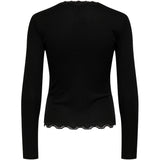 ONLY ONLY DAM BLOUS ONLENEA Blouse Black Pearl buttons