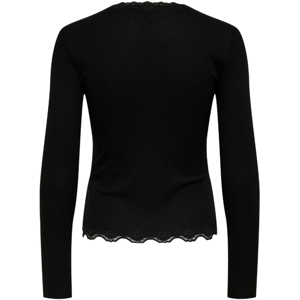 ONLY ONLY DAM BLOUS ONLENEA Blouse Black Pearl buttons