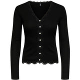 ONLY ONLY DAM BLOUS ONLENEA Blouse Black Pearl buttons