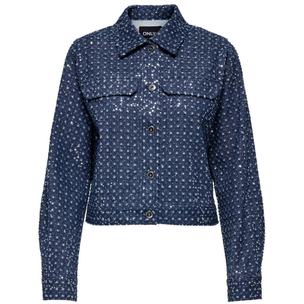 ONLY ONLY DAM JACKA ONLEVITA Jacket Dark Blue Denim