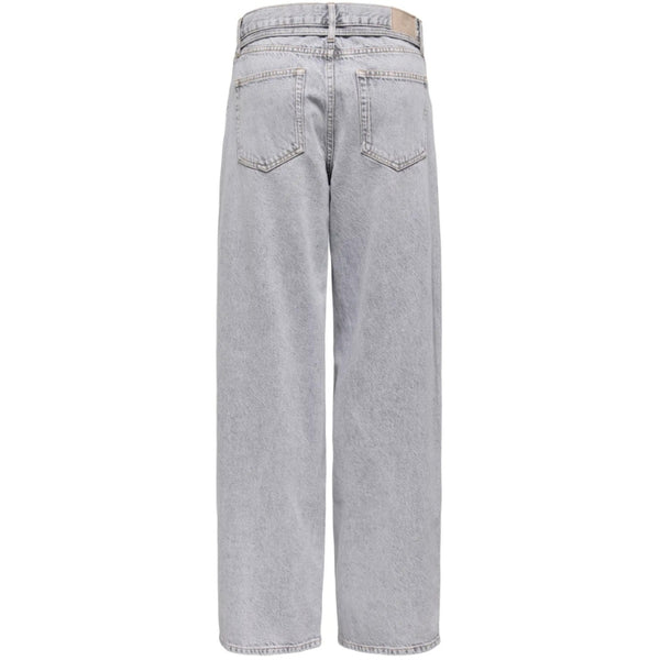 ONLY ONLY DAM JEANS ONLGIANNA Jeans Light Grey Denim Bleached