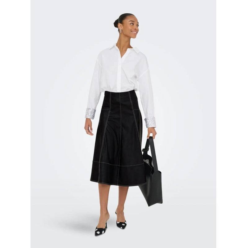 ONLY ONLY DAM NEDERDEL ONLJOSIE Skirt Black