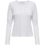 ONLY ONLY DAM TOPP ONLBREMEN Top White