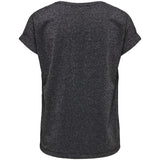 ONLY ONLY DAM TOPP ONLMOSTER Top Black Silver lurex