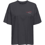 ONLY ONLY DAM TOPP ONLVIVVI T-shirt Black Wild West Tour