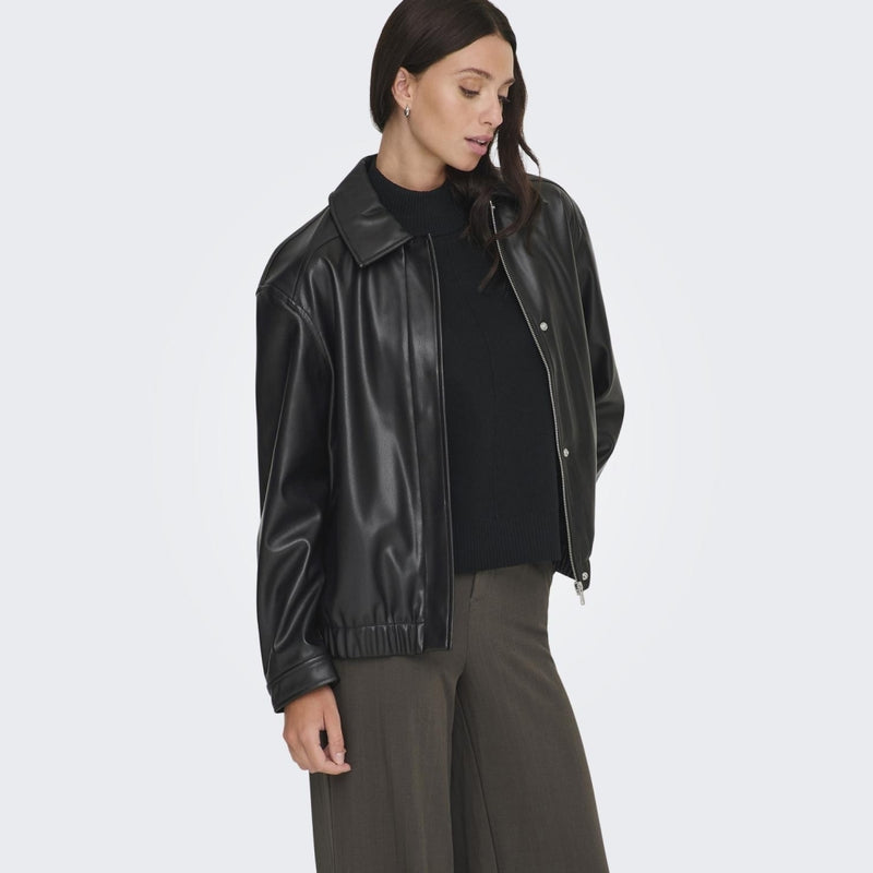 ONLY ONLY Dam Bomberjacka ONLVERONA Jacket Black