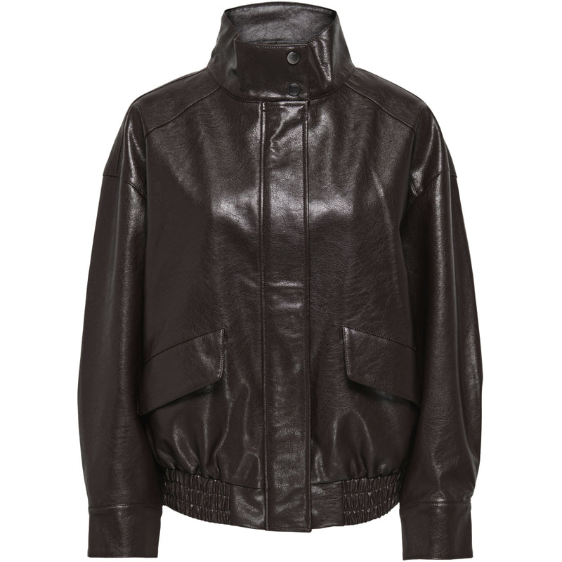 ONLY ONLY Dam Jacka Julia Bomber Jacket Chocolate Torte