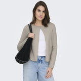 ONLY ONLY Dam Kofta ONLLoyal Cardigan Beige Melange