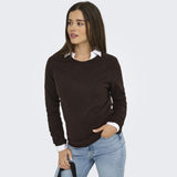 ONLY ONLY Dam Tröja ONLRica Pullover Chocolate Torte W. MELANGE