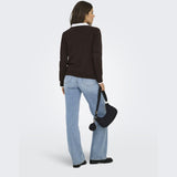 ONLY ONLY Dam Tröja ONLRica Pullover Chocolate Torte W. MELANGE