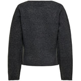 ONLY ONLY Dam kardigan ONLMella Cardigan Dark Grey Melange Gold Button