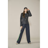 ONLY ONLY Dam kardigan ONLMella Cardigan Dark Grey Melange Gold Button