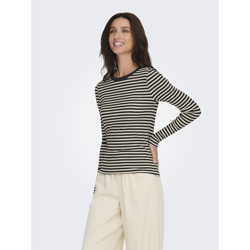 ONLY ONLY Dam topp ONLElene Top Black Birch Black