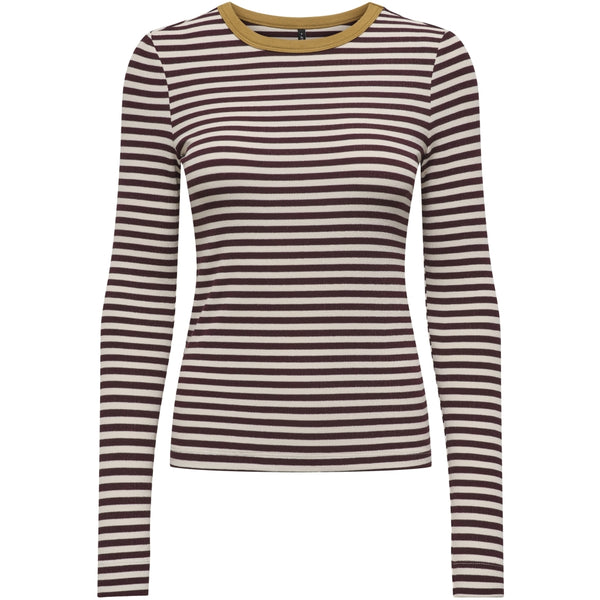 ONLY ONLY Dam topp ONLElene Top Decadent Chocolate Rue Birch Woodthrus