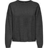 ONLY ONLY Dam tröja ONLIbi Knit Dark grey melange