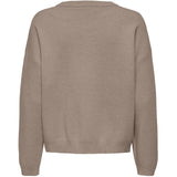 ONLY ONLY Dam tröja ONLIbi Knit Mocha Meringue MELANGE