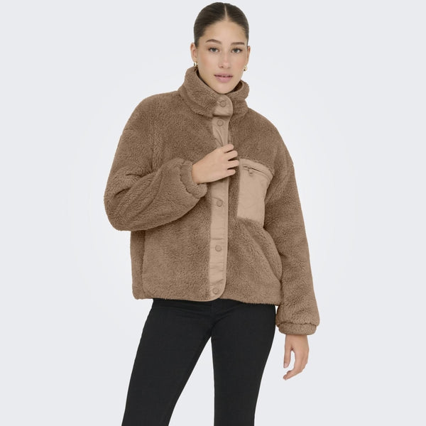 ONLY ONLY Dame jakke ONLCONTACT Jacket Cocoa Créme