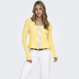ONLY ONLY Damen strickjacke ONLHelga Cardigan Sunlight Melange