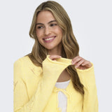 ONLY ONLY Damen strickjacke ONLHelga Cardigan Sunlight Melange