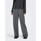 ONLY ONLY Dams byxor ONLSvea Pant Dark grey melange