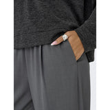 ONLY ONLY Dams byxor ONLSvea Pant Dark grey melange