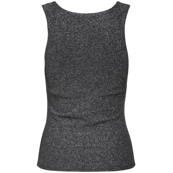 ONLY ONLY KVINNA TOPP ONLEA Top Black Silver Glitter