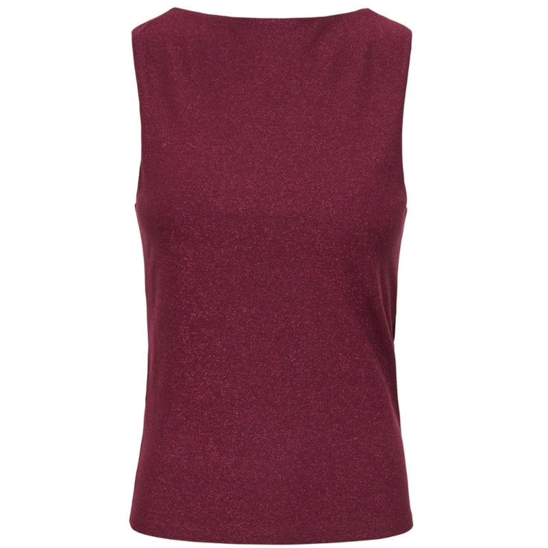 ONLY ONLY KVINNA TOPP ONLEA Top Chocolate Truffle Glitter