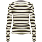 ONLY ONLY dam Topp ONLELLI Blouse Cloud Dancer Chokolate torte + peat moss