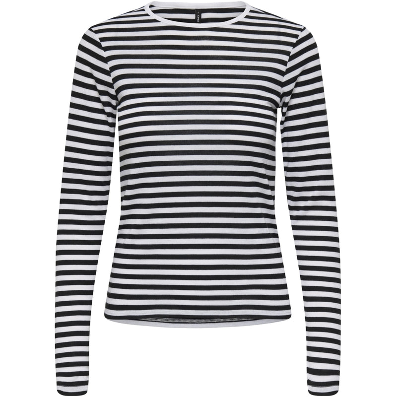 ONLY ONLY dam Topp ONLELLI Top Black Stripes:White