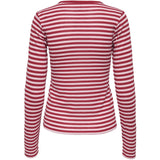 ONLY ONLY dam Topp ONLELLI Top Salsa Stripes:Parfait pink