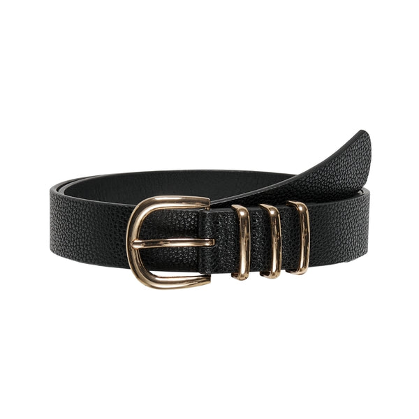ONLY ONLY dam bälte ONLVIOLA Belts Black Detail:GOLD METAL