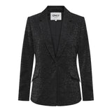 ONLY ONLY dam blazer ONLALYA Blazer Black W. SILVER LUREX