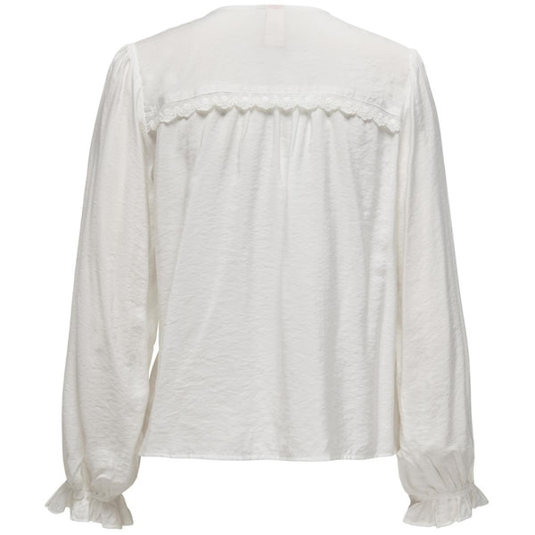 ONLY ONLY dam blus ONLAMANDA Blouse Bright White