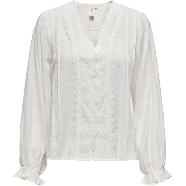 ONLY ONLY dam blus ONLAMANDA Blouse Bright White