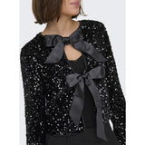 ONLY ONLY dam blus ONLANIKA Blouse Black BLACK BOW