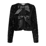 ONLY ONLY dam blus ONLANIKA Blouse Black BLACK BOW