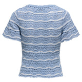 ONLY ONLY dam blus ONLANNASOFIA Restudsalg Forever Blue Stripes Cloud Dancer
