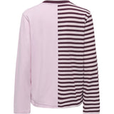 ONLY ONLY dam blus ONLAVA Blouse Chalk Pink WINDSOR WINE STRIPES/ CD TEXT