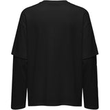 ONLY ONLY dam blus ONLFREJA Blouse Black