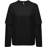 ONLY ONLY dam blus ONLFREJA Blouse Black