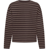 ONLY ONLY dam blus ONLHAPPY Blouse Coffee Bean Taupe gray lena