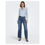 ONLY ONLY dam blus ONLJULIA Blouse Cashmere Blue