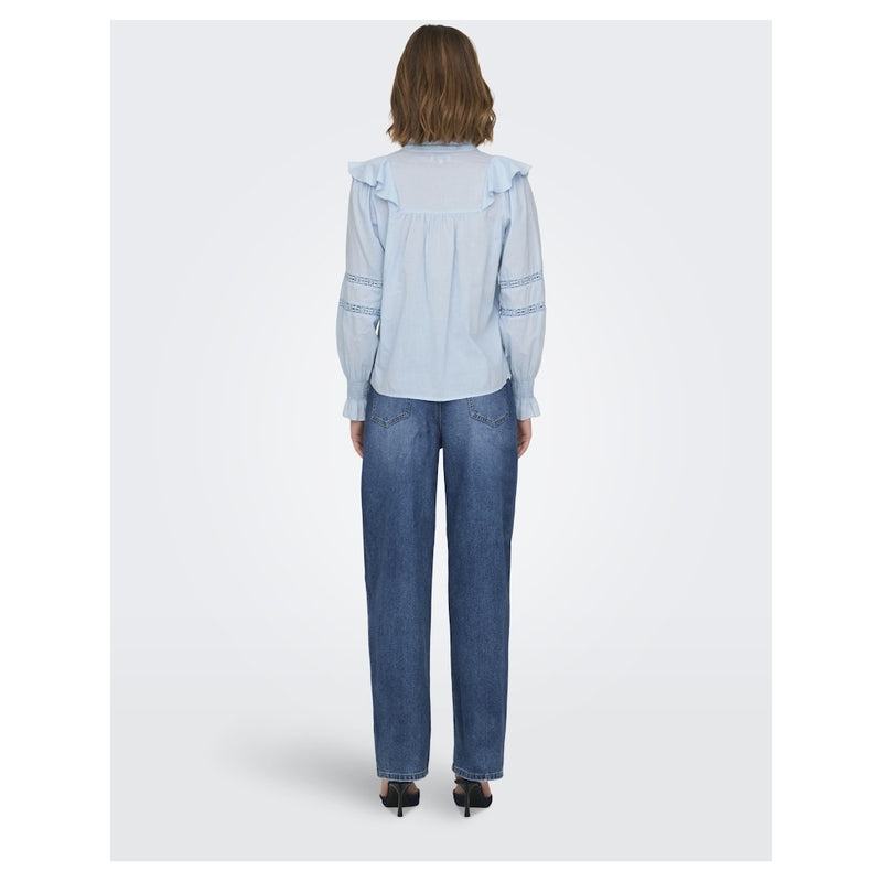 ONLY ONLY dam blus ONLJULIA Blouse Cashmere Blue