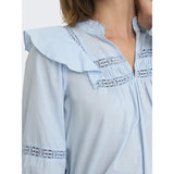 ONLY ONLY dam blus ONLJULIA Blouse Cashmere Blue
