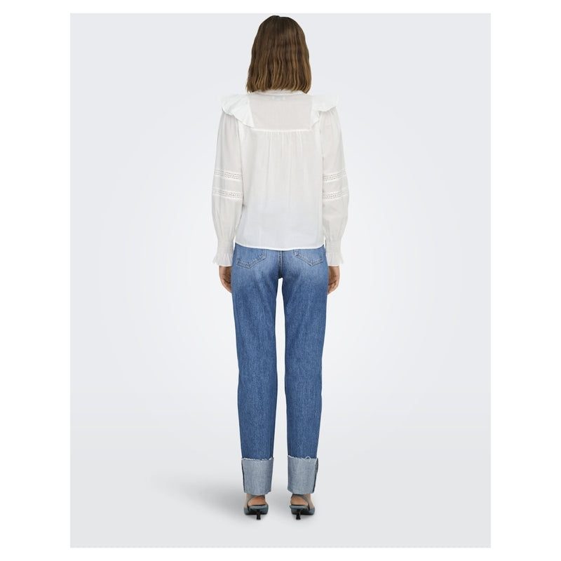 ONLY ONLY dam blus ONLJULIA Blouse Cloud Dancer