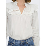 ONLY ONLY dam blus ONLJULIA Blouse Cloud Dancer
