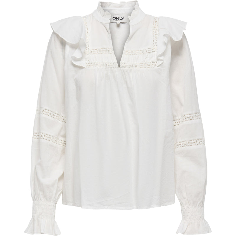 ONLY ONLY dam blus ONLJULIA Blouse Cloud Dancer