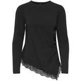 ONLY ONLY dam blus ONLLIVE Blouse Black Dtm lace